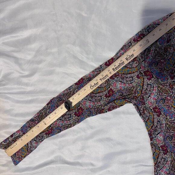 Robert Graham Glass Skull Buttons Grunge Paisley Embroidered Shirt - M Colorful - Picture 7 of 9